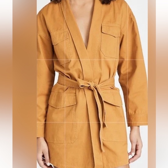 Boyish The Joaquin Kimono Blue Jacket Dress S NWT - Picture 5 of 12